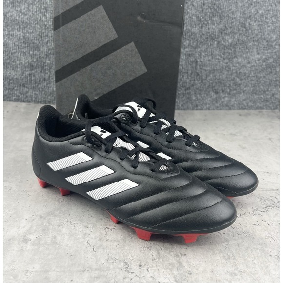 adidas Other - Adidas Goletto VIII FG Black White Red Outdoor Soccer Cleats Worn Once